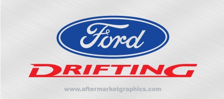 Ford Drifting Decals - Pair (2 pieces)